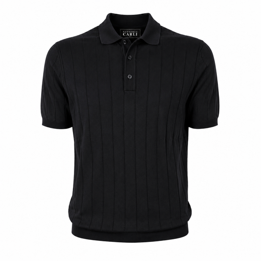 Vittorio Carli - polo shirt with border